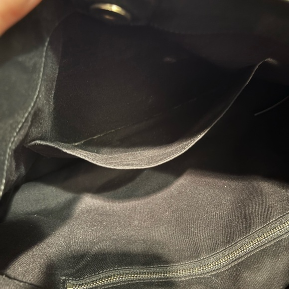 VINCE Modern V Stamped Python Medium Hobo - Picture 9 of 16